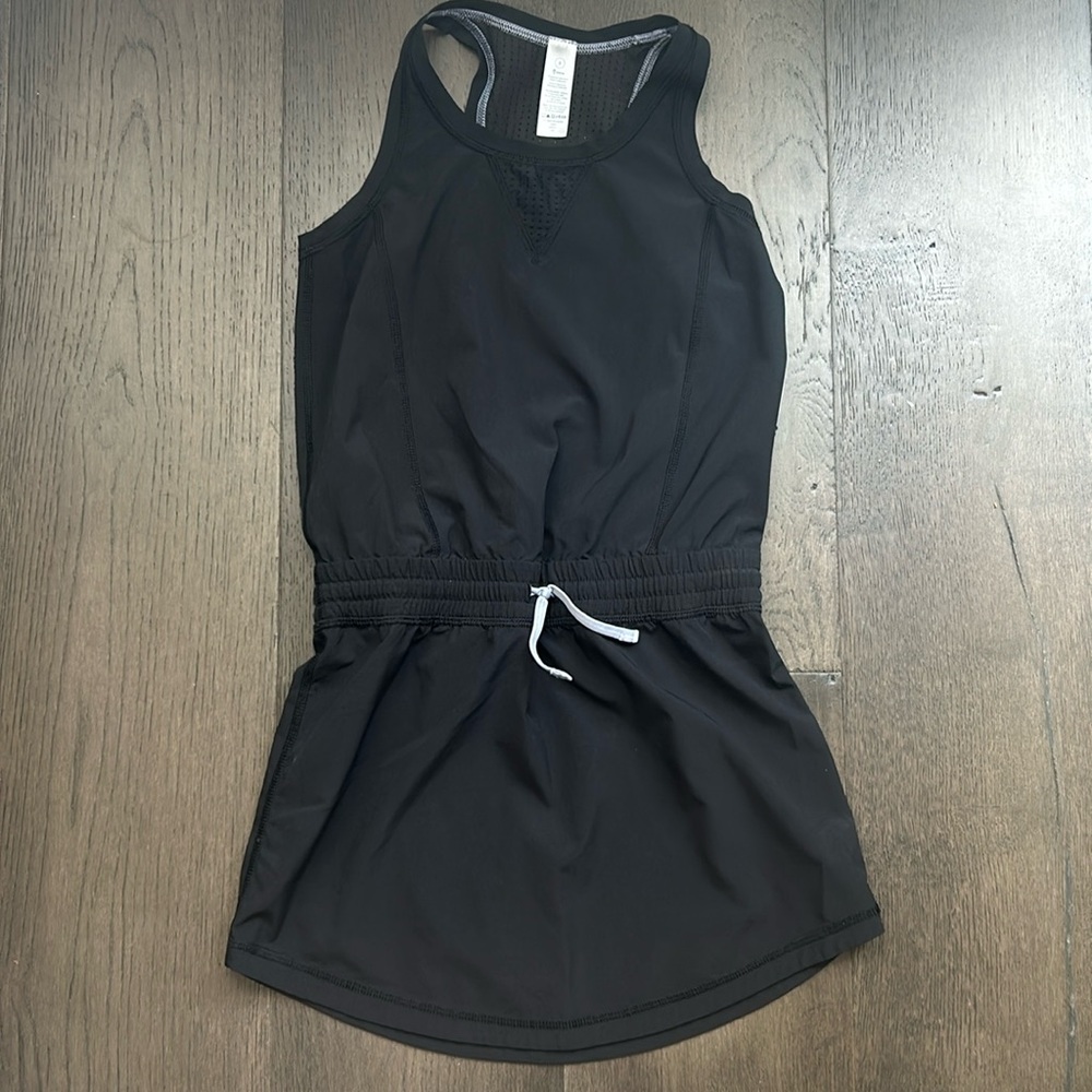 Ivivva Girls black athletic dress. Size 8